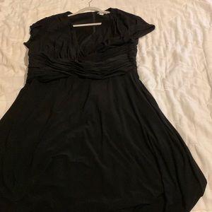 Black gathered NorthStyle dress 20 P